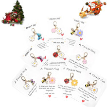 Handcrafted Hug Favors DIY Kit: 20 Cards + 10 Charm Sets
