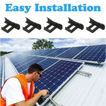 150PCS 30mm Solar Panel Water Drainage Clips Photovoltaic Panel Water Drained Clip Auto Remove Stagnant Water Dust