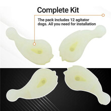 120 Pack 80040 Washer Agitator Dogs Replacement Kit Exact Fit for & Washers - Replaces 285612 285770