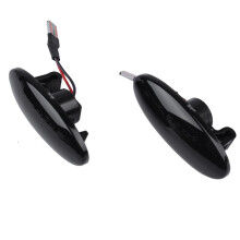 4X Car Dynamic LED Side Turn Signal Lights for Qashqai Dualis Juke Micra March Micra X-Trail
