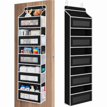 5-Tier Over-Door Storage Organizer with Large Pockets
