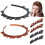 Multi-layer Hollow Braided Headband Acrylic 6 PCS 1