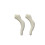 Silicone Ear Hooks for Sunglasses Eyeglasses White 1