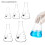 Erlenmeyer Flask Narrow Mouth 100ml Borosilicate Glass with 3