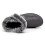 Willtoo Women's PU Waterproof Snow Boots Black Velvet Lined 5