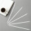 Office Hanging File System Rods White Metal 10Pcs 4