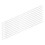 Office Hanging File System Rods White Metal 10Pcs 6