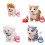 Interactive Electronic Plush Puppy Toy 4 pcs 1