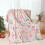 Pink Nutcracker Christmas Throw Blanket 50x60 in 2