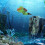 Floating Fish Tank Decorations Light Green Diver Design 5