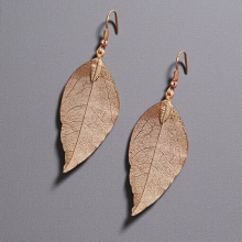 Festival Drop Earrings for Women Light Brown 1 Pair