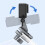 Motorcycle Windshield Camera Mount Aluminum Alloy 360 6