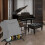 Guitar Stand Cover Aerated Design Gray 4