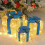 Lighted Christmas Boxes PVC Indoor Outdoor Decor 3 pcs AA 5