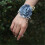 Purple Artificial Rose Wrist Corsage with Pearl 5