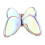 Butterfly Crystal Figurine Glass Ornament 1 pc 3