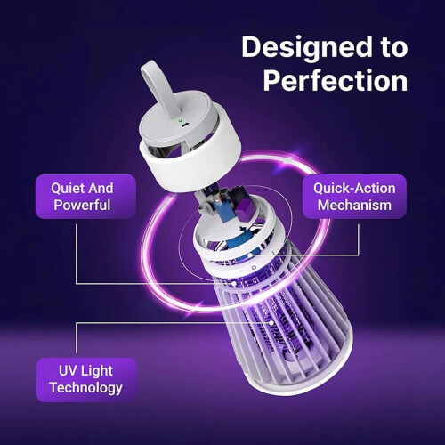Mosquito Lamp Portable USB Rechargeable Waterproof Light 2