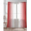 Red and White Gradient Sheer Curtains 52x96 Rod Pocket 2