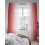 Red and White Gradient Sheer Curtains 52x96 Rod Pocket 3
