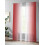 Red and White Gradient Sheer Curtains 52x96 Rod Pocket 4