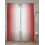 Red and White Gradient Sheer Curtains 52x96 Rod Pocket 5