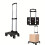 Folding Cart with Rotating Wheels 4/5-Wheel Lightweight 4