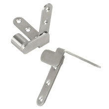 Dobradiças de Porta Giratórias, Dobradiças de Pivô Resistentes Ocultas, Travas de Porta, Dobradiças Ajustáveis para Cima e para Baixo, Móveis