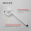 Foldable Toilet Grab Bar Stainless Steel 265 lbs 2