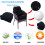 Garden Cushions Extra Thick Square 2 Pack 19x19 Inches Dark 3