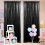 Gold sequin backdrop curtain large size 4