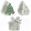 Christmas Resin Molds Snowmen Silicone 2 pcs 1