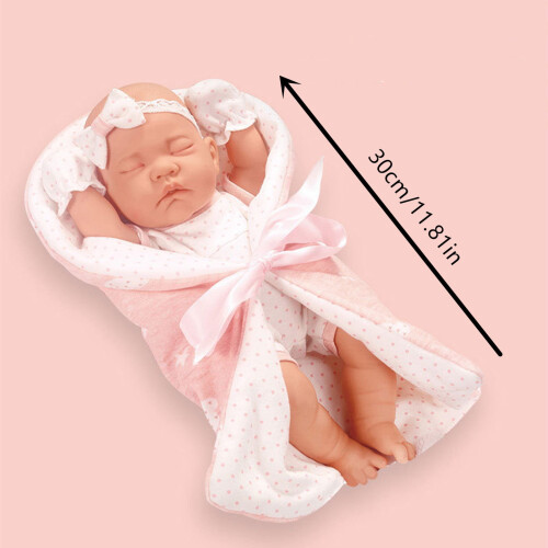 Soft Silicone Doll 12 inch with Detachable Limbs 2