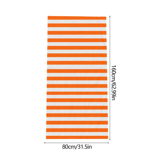 Beach Towel Oversized 40x80in Quick-Dry Striped 2