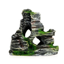 Freshwater Aquarium Mountain Ornament Rockery 11x5x11cm
