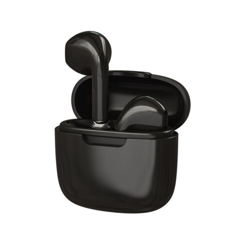 Écouteurs Bluetooth sans fil (noirs), compatibles avec Samsung et Apple