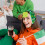 Irish Green Hat Headband St. Patrick's Day Festive Design 4