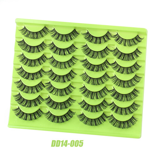 Synthetic Russian Curl Lashes - Thick Natural Grafting
