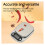 Electronic Kitchen Scale Stainless Steel 0.1g Precision 5