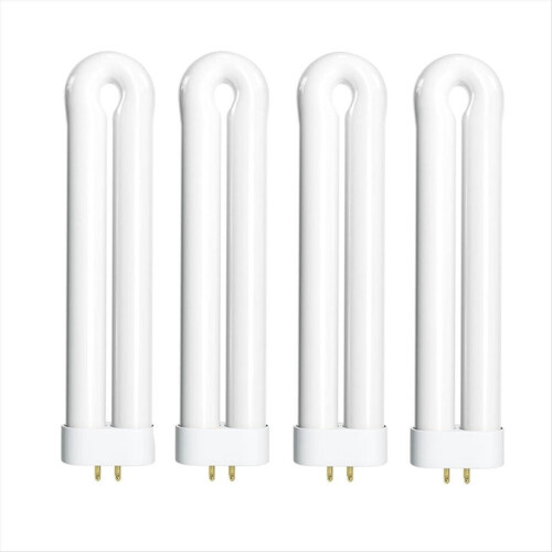 Lâmpadas de reposição para mata-insetos (15 watts), 19 cm (7,5 polegadas), compatíveis com o modelo FUL 15W-BL, formato em U,