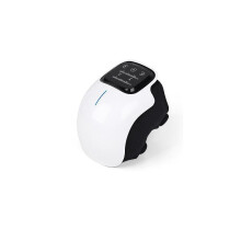 Massageador de joelho com alívio da dor, massagem vibratória infravermelha elétrica para o joelho.