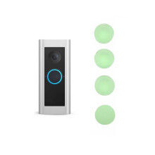 Sada 4 náhradných tlačidiel kompatibilná s RING Doorbell Pro, oprava poškodeného príslušenstva k tlačidlu zvončeka