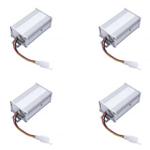 4X Elektronischer Transformator 36V 48V 60V 72V Bis 12V 10A Elektrischer Fahrrad Konverter Adapter Abwärts Transformator