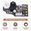 Dual Channel Volume Audio Board for  Game Gear Using ELNA Audio Capacitors, Max Double Volume Black 3