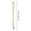 Anatomy Pen White Bone Model Black Ink Refill 1pc 2