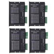 4X Digital Stepper Driver, Dm556 Motor Driver is Suitable for Nema 23, Nema 24 and Nema34 Stepper Motors