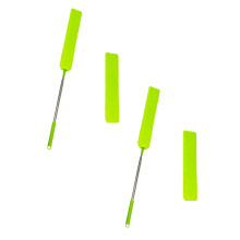 Retractable Flat Cleaner with Removable Microfiber Cloths