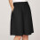 Women's Elastic Waist Shorts Black S 2