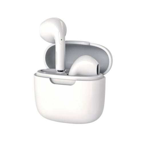 (Bianco) Auricolari Bluetooth wireless, compatibili con Samsung e Apple