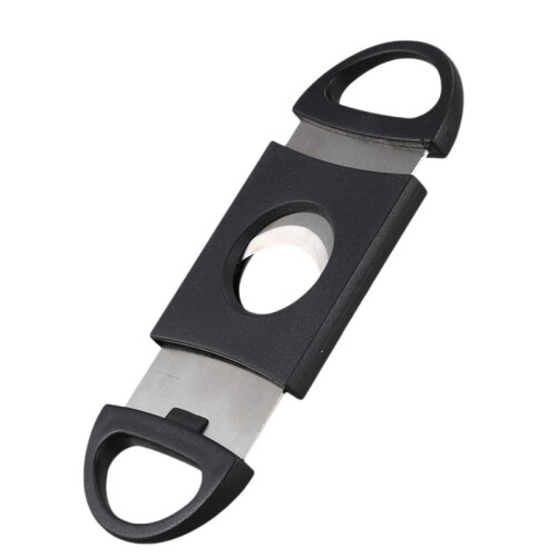 20X Oval-Shaped Cigar Cutter, Double Cut Blade