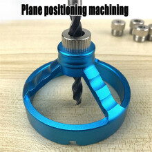 Woodworking 3-in-1 Punch Locator, Hole Opener, Round Wood Tenon Locator, Vertical Drill
